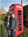 TELEPHONE BOX  ‘ADOPTED’ BY ABINGER COMMON RESIDENTS